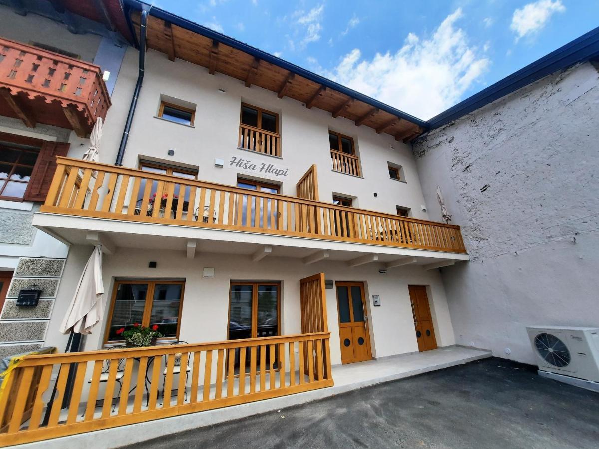 Apartments Hlapi With Spa Kobarid Esterno foto